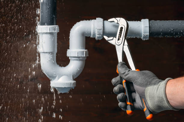 Professional Sewer Line Repair technician working in Marblehead, MA